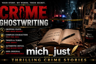ghostwrite rewrite thrilling crime story book novel ebook