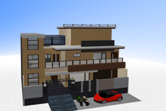 create modern 2d 3d house designs 5d planner