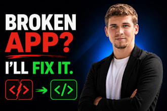 fix bugs and errors in your web app or software