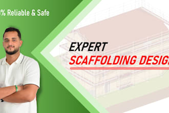 design scaffolding and provide load calculations