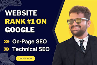 do onpage, wordpress seo, and technical optimization services for website