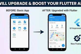 fix bugs, add features and upgrade your flutter app
