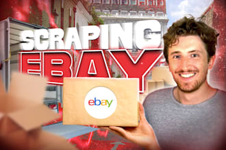 scrap ebay for products, reviews or competitor analysis