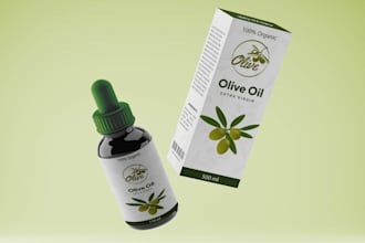 do all packaging design,bottle label, subscription box and product packaging