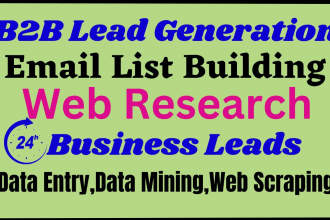 do b2b lead generation linkedin and contact list building for your business