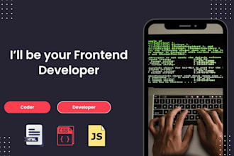 be your best frontend developer CSS HTML javascript