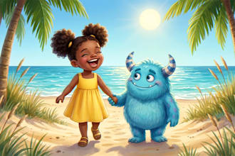 do children story book illustration, KDP ready format