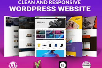 web hostinger wordpress business pharmacy website landing page