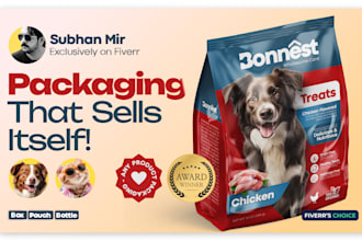design pet food branding to pet supplement packaging design