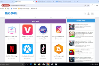 make bloging gaming website and wordpress gaming website