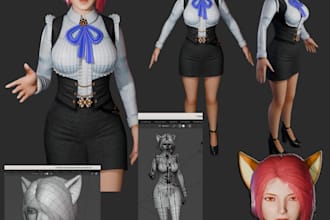 create a 3d model for you in blender