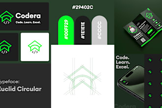 design luxury business logo and brand identity kit