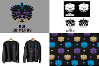 design a unique esports logo for your team or gaming brand