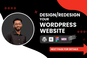 clone redesign or build a responsive wordpress website