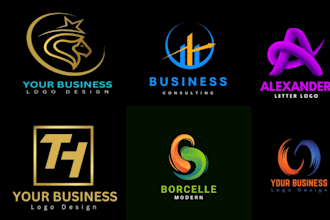 create awesome minimalist canva logo design