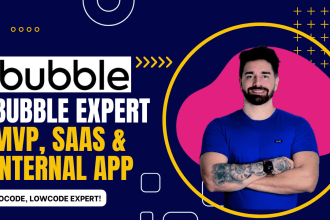 develop your web app saas or mvp using no code bubble