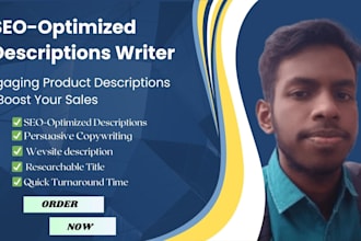 custom product descriptions for your online business