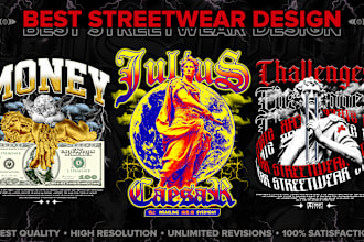 create your aesthetic luxury urban streetwear designs