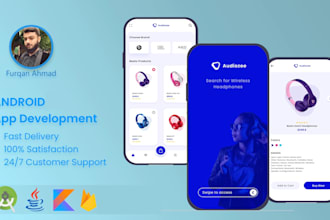 fix bugs and will develop android apps in android studio