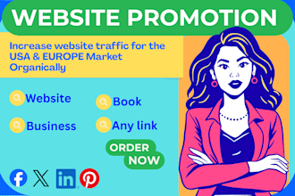 promote and advertise website amazon business book product