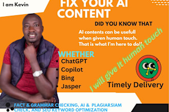 professionally rewrite and edit your ai content