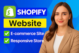 build automated shopify store shopify website or shopify store