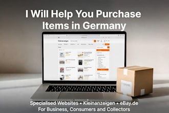 help you purchase items in germany