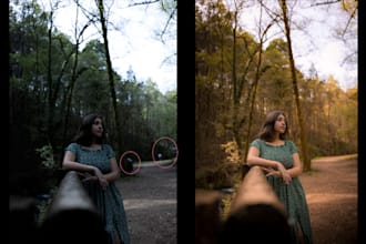 edit any photo, portrait, product, corporative, etc