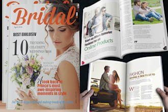 do professional magazine, magazines, layout, brochure