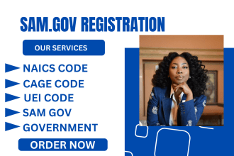 register you on sam gov, get uei, cage code, naics code, government contract