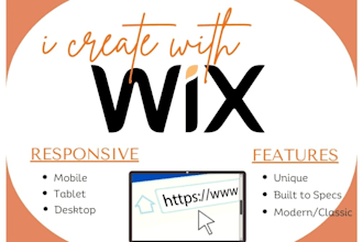 create a custom wix studio website