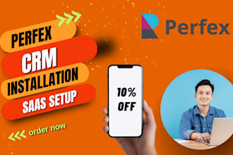 install perfex crm with saas setup