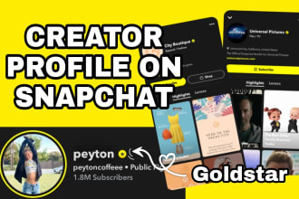 convert snapchat account to full feature creator account
