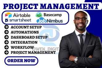 airtable contractor foreman basecamp wrike jobnimbus procore project management