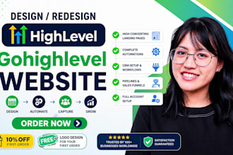 gohighlevel website gohighlevel landing page sales funnel gohighlevel automation