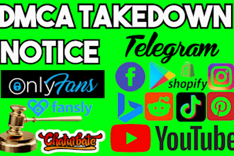 send dmca takedown notice to leaked google,reddit,instagram,onlyfans,shopify,fb