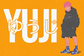 draw vintage anime streetwear fanart, oc or anythings