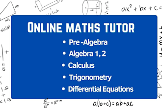 be your online math tutor