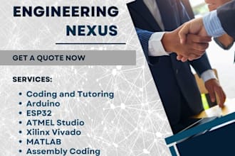 develop engineering projects of arduino, esp32, and more