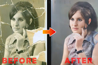 professionally restore your old photos using ai
