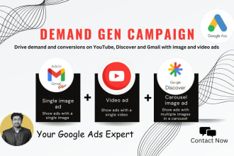 setup and optimize google ads demand gen campaign