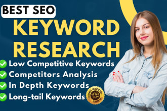 run in depth SEO keyword research and competitor analysis