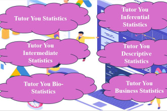 tutor you business statistics intermediate statistics and  probability