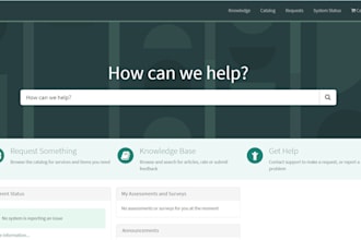 do any servicenow development and configurations