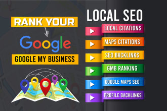 do 60,000 google map citations for your gmb ranking and local SEO