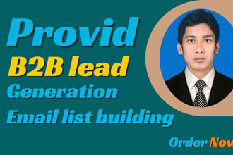 do b2b lead generation, email address, contact list finding accurate