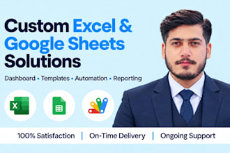do google sheet apps script automation, excel vba macro, dashboard, and template