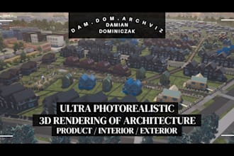 create an ultra photorealistic architectural visualization