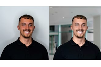 do portrait retouching natural skin