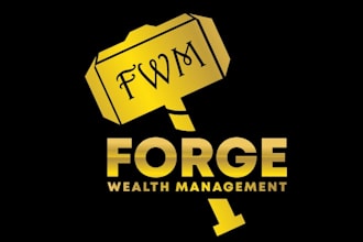 design good looking modern financial logo